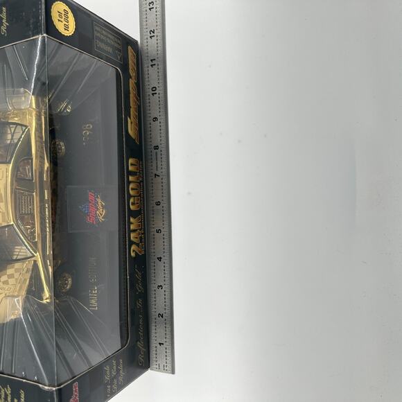 Snap-on 24k Gold Plated Die Cast 1:24 Limited Edition 1998 Never opened - Picture 10 of 11
